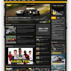 WordPress Motorsport Magazin