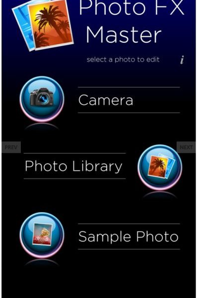 iOS Photo Editor für iPad