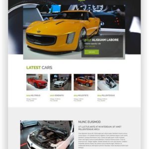 Webseite für Autohaus