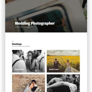 WordPress Hochzeitsfotograf