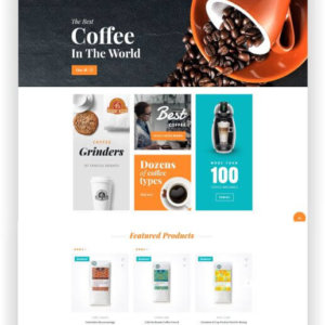 WooCommerce Kaffee Thema