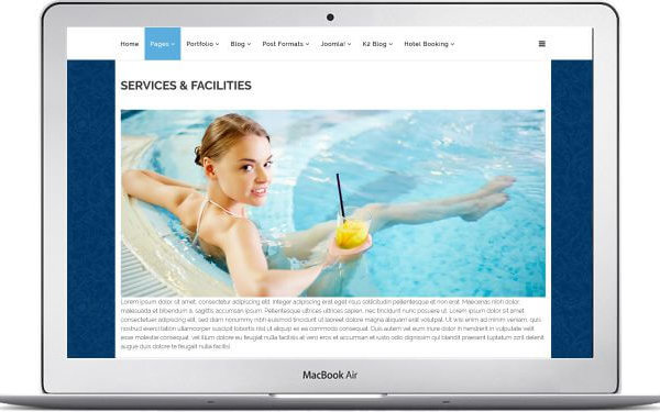 Joomla Hotelbuchungs Webseite