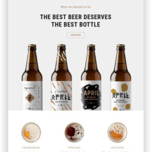 WordPress Craft Beer Thema