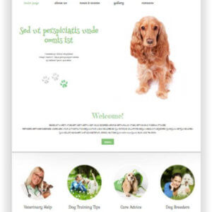 WordPress Hundeschule Thema