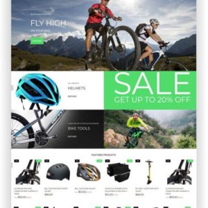 Shopify Fahrrad Shop Thema