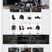Shopify Motorrad Shop Thema