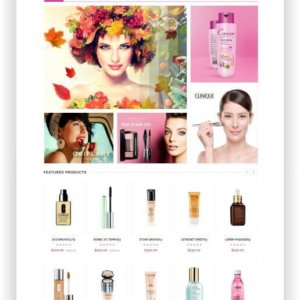 OpenCart Kosmetik Shop Thema