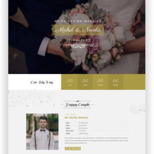 Hochzeits Webseite erstellen